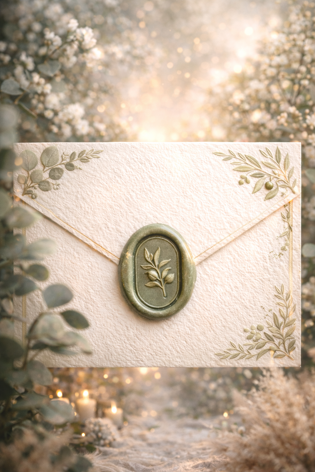 Jardin Éternel — enveloppe sauge